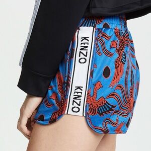 KENZO Jacquard shorts in Cobalt. Size M